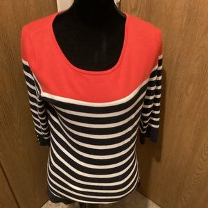 Banana Republic 3/4” sleeve pullover sweater.